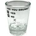 thumbnail image 3 of Are You Drunk? - 2oz Novelty Shot Glass - 2 Piece Set, 3 of 3