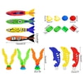 thumbnail image 3 of onlyliua Ofertas Flash Buceo Bajo El Agua Natación Piscina Colorida Anillo de Lavabo Entrenamiento Bajo El Agua Juguete Divertido, 3 of 7