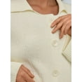 thumbnail image 3 of Textured Knitwear Cardigan with Buttons, 3 of 6