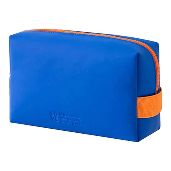 Cosmetic Organizer Travel Makeup Pouch with Zipper Compartments for Women Girls Toiletries Storage