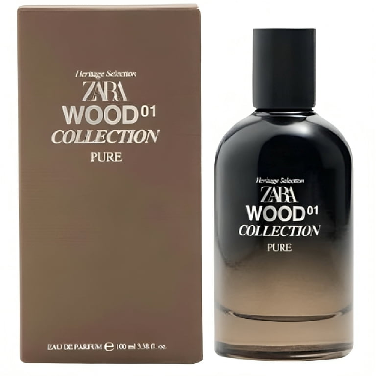 Zara Wood Collection 01 Pure Perfume for Unisex with Cedarwood