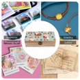thumbnail image 5 of 7.9×2.3 In Wooden Boxes Durable Easy To Use Dustproof Prevent Slippery Delicate And Cabinet Whimsical Santa Pattern, 5 of 8
