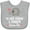 AC-Heather Grey, variant on Inktastic My Great Grandma and Great Grandpa Love Me Boys or Girls Baby Bib