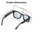 thumbnail image 5 of 2025 AI Smart Glasses feature 8GB large memory and 8MP camera. Supporting 100+ language translation, wireless calls and music, the dual-lens set is a great Halloween and Christmas gift., 5 of 8