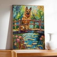 thumbnail image 4 of Hudo Dog Canvas Wall Art,Dog Wall Art print, Colorful German Shepherd Dog Decor for Kids Nursery Bedroom Living Room Office Home Unframed 8x12 inches, 4 of 5