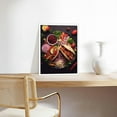 thumbnail image 4 of Nawypu Traditional Mexican Food Barbecue Pancake Poster Restaurant Wall Decoration Poster Canvas Painting Wall Art Poster for Bedroom Living Room Deco, 4 of 4