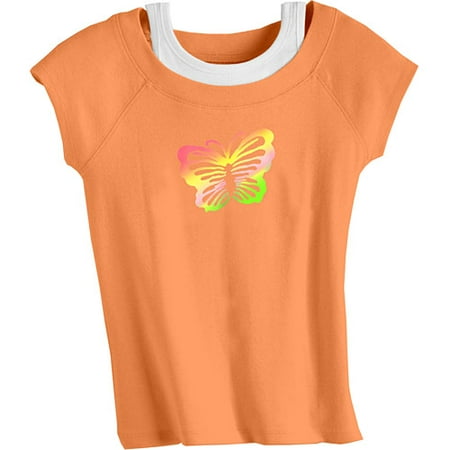 Girls' Layered Fashion Tee