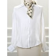 thumbnail image 4 of INSPIRE CHIC Bufanda Fina para Mujeres, Pañuelos de Twill, Pañuelo de Doble Cara, Beige, 4 of 4