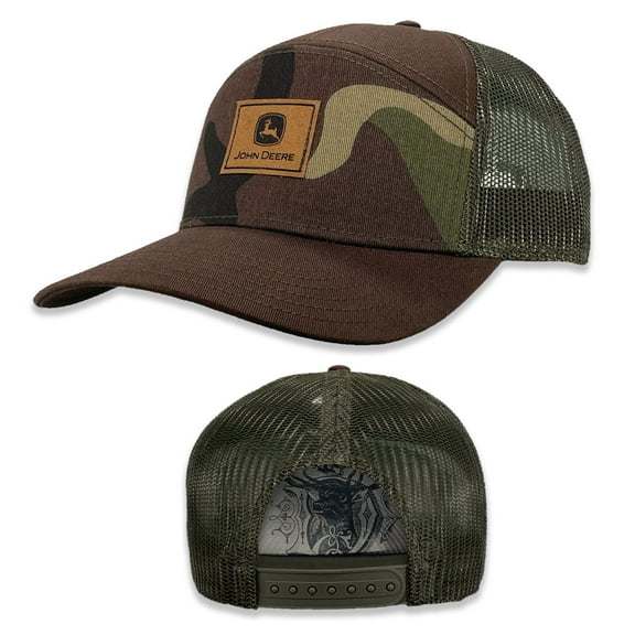 John Deere Baseball Cap Trucker Hat Baseball Cap Trucker Hat Sueded Patch Camo