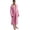 Pink, variant on Hooded Men's Robe, Terry Cover Up Robe for Women, NAVY, 2XL/3XL