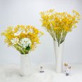 thumbnail image 4 of Babys Breath Aitificial Flowers 10 pcs 40 Branches Fake Baby Breath Flowers Artificial Bulk Gypsophila Bouquets Real Touch Faux Flowers for Wedding Floral Arrangement Home decoration(Fall Yellow), 4 of 6