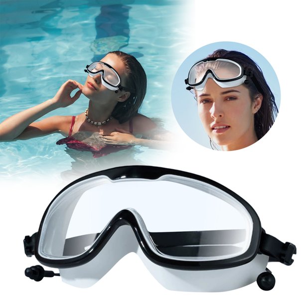 Gafas de natación antiniebla para adultos y niños Gafas de natación cómodas y a prueba de fugas para hombres, mujeres y jóvenes Transparentes y