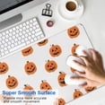 thumbnail image 4 of Long Mouse Pads for Desk,White Halloween Pumpkins Desk Mats on Top Of Desks, Desk Mouse Pad Extra Large with 3mm Non-Slip Base and Stitched Edge for Gaming,Office,Work,Home 31.5x15.7in, 4 of 5