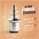 thumbnail image 2 of Chocolate Fondue Fountain Nostalgia, 4 niveles, 950 ml, acero inoxidable, 2 of 5