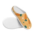 thumbnail image 3 of Picia Love Carrot for Women's Lamb-hug Comfy Fleece House Slippers Memory Foam, Slip-on House Shoes Indoor Outdoor-42/43, 3 of 7