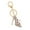 WH, variante sur RKSTN Porte-Clés Nouveau Chaussures à Talons Hauts Incrustées de Diamants Jolie Porte-Clés Sac Anneau de Clé de Voiture Pendentif Porte-Clés
