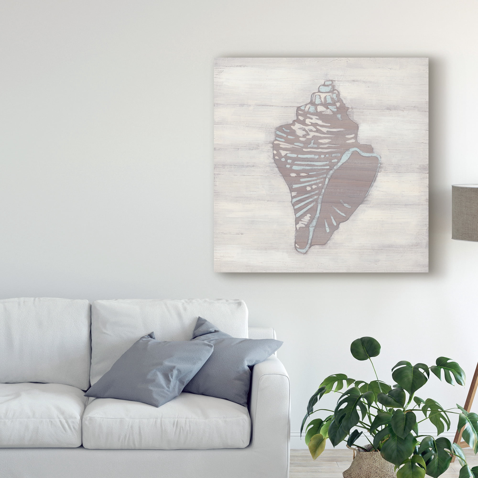 Trademark Fine Art 'Driftwood Silhouette III' Canvas Art by June Erica Vess