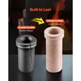 thumbnail image 4 of Horno de fusión eléctrico VEVOR 3 kg Metal Smelter 1350W 1150℃, 4 of 9