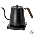 thumbnail image 1 of Stainless Steel Gooses Neck Electric Kettle Boil-Dry Protection Durable Tea Kettle for Tea Brewings, 1 of 5