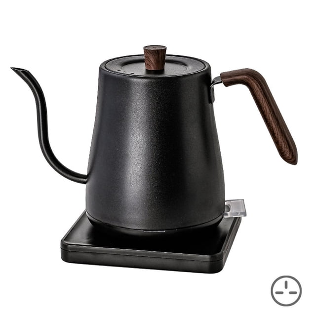 Stainless Steel Gooses Neck Electric Kettle Boil-Dry Protection Durable Tea Kettle for Tea Brewings