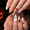 Blood Ghost, variant on Halloween Press On Nails for Women, Reusable Fake Nails, Glossy Artificial Glue On Nails, Full Cover Stick On Nails for Party, Fall Holiday & Everyday Wear