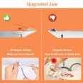 thumbnail image 3 of THRAU Cuticle Trimmer, Newly Upgraded Cuticle Nipper, Safe and Sharp Cuticle Cutter Clipper for Perfect Pedicure, Comfortable Grip and Easy to Carry, 3 of 7