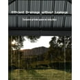 thumbnail image 5 of Hardtop Gazebo 12x12 Ft for All Weather, with Double Metal Roof, Aluminum Alloy Frame, Net, and Curtain, Permanent Building for Patio, Deck, Backyard, Lawn, and Garden, 5 of 7