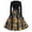 #01Dark Gray, variant on Long Sleeve Dresses for Women Fall Crew Neck Party Hem Dress Casual Vintage Halloween Stacked Jack O Lantern Printed Swing Dress Brown M