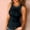Black, variant on USSUMA Womens Tank Tops Plus Size Tops for Women Fashion Women's Sexy Slim Sleeveless T-Shirt Knitted Vest Tops Online Shopping Womens Tops Solidcolor