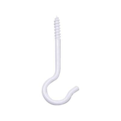 

2pk Panacea 86202 Swag Hook 1.25 W x 2.5 H x 0.1 D White