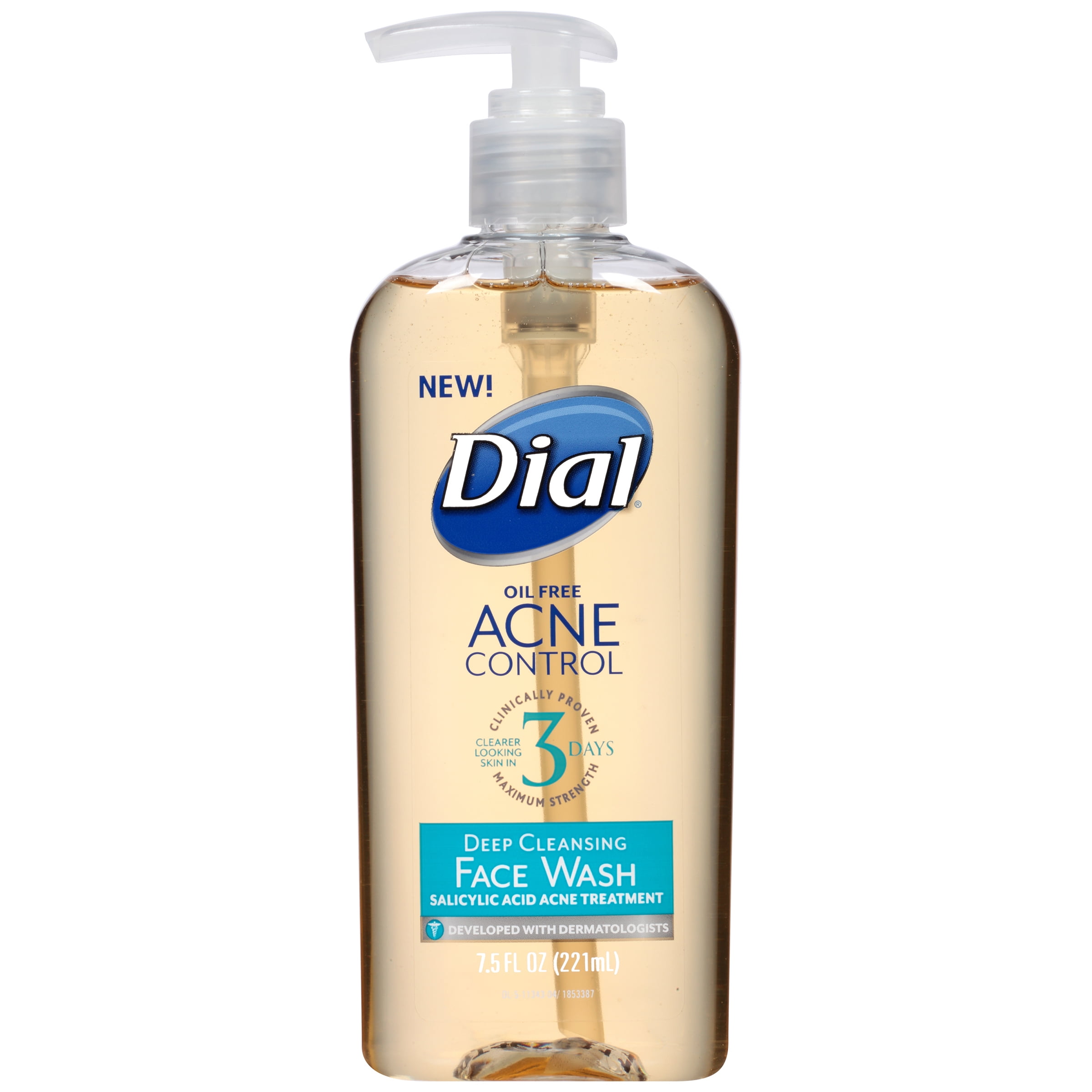 Dial Acne Control Deep Cleansing Face Wash 7.50 oz