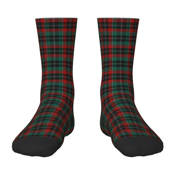Honeii Tartan Plaid Print Children's Colorful Socks,Unisex Kids and Toddlers' Cushioned Sock,Kids Athletic Crew Socks,for Everyday Wear and Sports