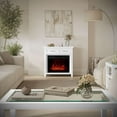 Jofran Hearthside Modern Rustic 32" Electric LED Fireplace 5000 BTU