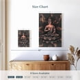 thumbnail image 4 of Elephant Stock Lotus Pose Buddha Wall Art - Vertical Canvas Wall Art - Living Room Wall Decor - People Canvas - Gray And Gold Decor - 8" x 12", 4 of 8