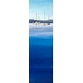 thumbnail image 2 of Paus, Hans 10x24 White Modern Wood Framed Museum Art Print Titled - Waterline I, 2 of 4