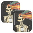 thumbnail image 7 of Yayeee 2-Pack Plug in LED Night Lights with Light Sensors Motion Detectors, Black Skeleton, 7 of 7