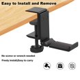 thumbnail image 3 of Soporte para auriculares Tempsnug de aluminio plegable con organizador de cables, 3 of 7
