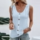 thumbnail image 3 of Top con cuello en U NikouMX Mujer Verano Ojales Hombros descubiertos S M L XL 2XL, 3 of 6