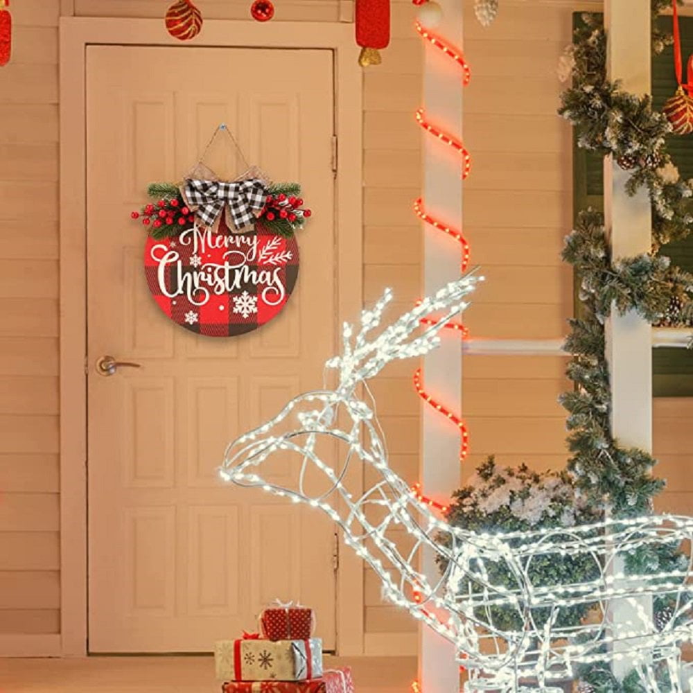 PANNEAU DE BIENVENUE Pour La Porte D'entrée Plaque Suspendue Ferme EUR