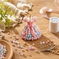 thumbnail image 5 of Magical Dress Worlds 3D Beaded DIY Collection Fantasy Dress Craft Kit with Instruction, Gift for Beginners DIY Craft Lovers Princess Fans Home Decor (#Set2), 5 of 5