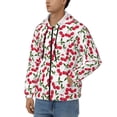 thumbnail image 3 of Naloa Cherry_1 Men’s Hoodies, Zip up Hoodie, Sweatshirts,Hoodies for Men Sizes S-3XL-Medium, 3 of 5