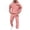 Pink@GC@, variant on CONZONE Mens Sweatsuit 2 Peice Set Casual Track Suit for Men Letter Graphic Y2K Long Sleeve Hoodies Sweatpants Cozy Fall Winter Athletic Jogging Outfits