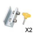 thumbnail image 1 of Cerradura de ventana deslizante Baoblaze de Metal 2 piezas, 1 of 8