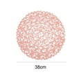 thumbnail image 3 of POINTERTECK Bowl Mat Round Wear Resistant Paper Home table Decoration Placemats for Cafes, 3 of 8