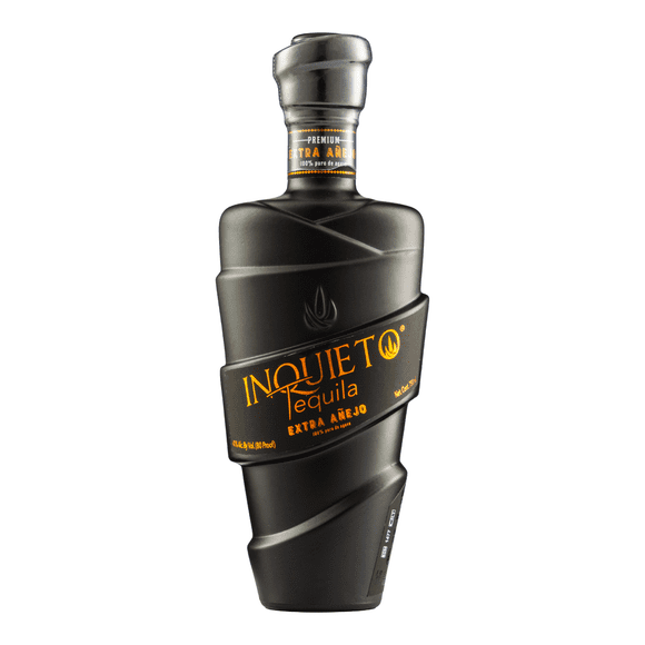 Tequila Inquieto Extra Añejo Black 750 Ml Inquieto Tequila Extra Añejo