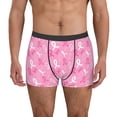 thumbnail image 7 of Disketp Breast Cancer Awareness (3) Men's Boxer Briefs,Soft and Breathable Cotton Underwear with ComfortFlex Waistband, 7 of 7