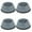 Gray, variant on SPOORYYO Universal Washing Machine Foot Pads for Vibration and Noise Reduction, Shock-Absorbing and Slip Resistant - 4 Pcs