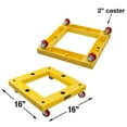 thumbnail image 2 of TRIMATE KD Furniture Dolly, 300Lbs Max Weight Plastic 16" x 16" x 4" Dolly, 2 of 9