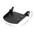thumbnail image 2 of HONMEET Grill Pellets Chute For Barbecue Grill Black Easy Installation 2Pack, 2 of 8