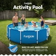 thumbnail image 5 of Funsicle 10' x 30" Outdoor Activity Round Frame Above Ground Swimming Pool Set, 5 of 8